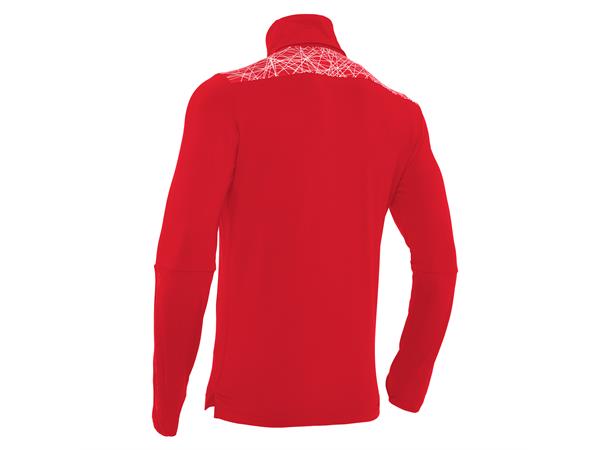 Kolyma Training Top RØD/HVIT S Høyhalset tekninsk treningstop - Unisex 