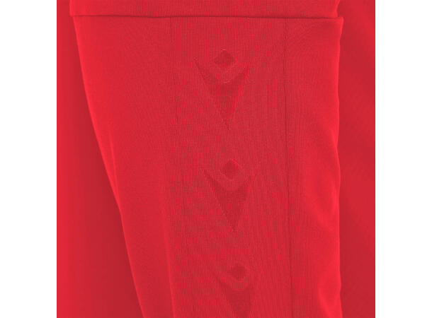 Kolyma Training Top RØD/HVIT S Høyhalset tekninsk treningstop - Unisex 