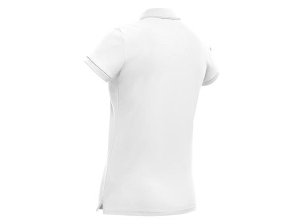 Desi Polo WHT/ANT S Poloskjorte til dame i bomull 