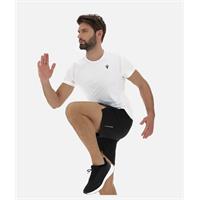 Run Zephiro Sean WHT M Sømløs løpe t-skjorte til herre