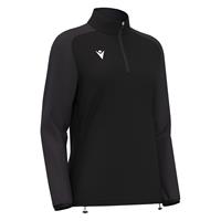 Lena Training 1/4 Zip Top W BLK XXL Teknisk treningsgenser til dame