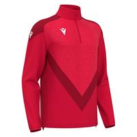 Anduin Training 1/4 Zip Top RED M Teknisk treningsgenser - Unisex