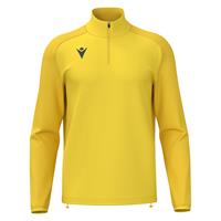 Isen Training 1/4 Zip Top YEL XS Teknisk treningsgenser - Unisex