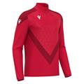 Yaruga Training 1/4 Zip Top RED 3XL Teknisk treningsgenser - Unisex