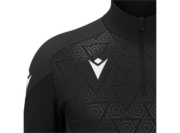 Yaruga Training 1/4 Zip Top BLK L Teknisk treningsgenser - Unisex 