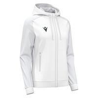 Atlas Hooded Jacket Full Zip W WHT S Teknisk full zip hettejakke til dame