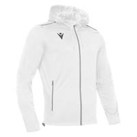 Freyr Hoody Full Zip Top WHT S Overtrekksjakke - Unisex