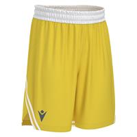 Kansas Basket Eco Shorts YEL/WHT 5XL Teknisk basketshorts - Unisex