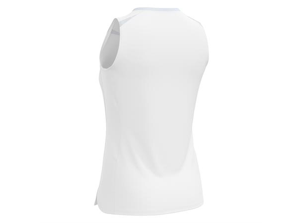 Lily Eco Sleeveless Shirt WHT/SLV 3XS Teknisk kamp og treningsdrakt - Dame 