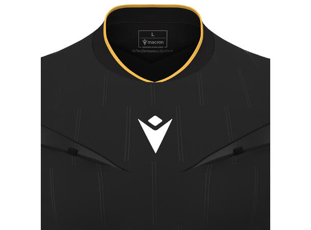 Mendez ECO Referee Shirt SS BLK XS Teknisk dommerdrakt - Unisex 