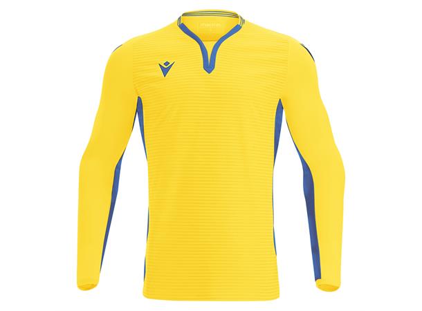 Canopus Shirt Longsleeve YEL/ROY XS Elegant langermet treningsdrakt - Unisex 