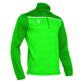 Rhine Training 1/4 Zip Top GRN/WHT XXS Treningsgenser med 1/4 zip